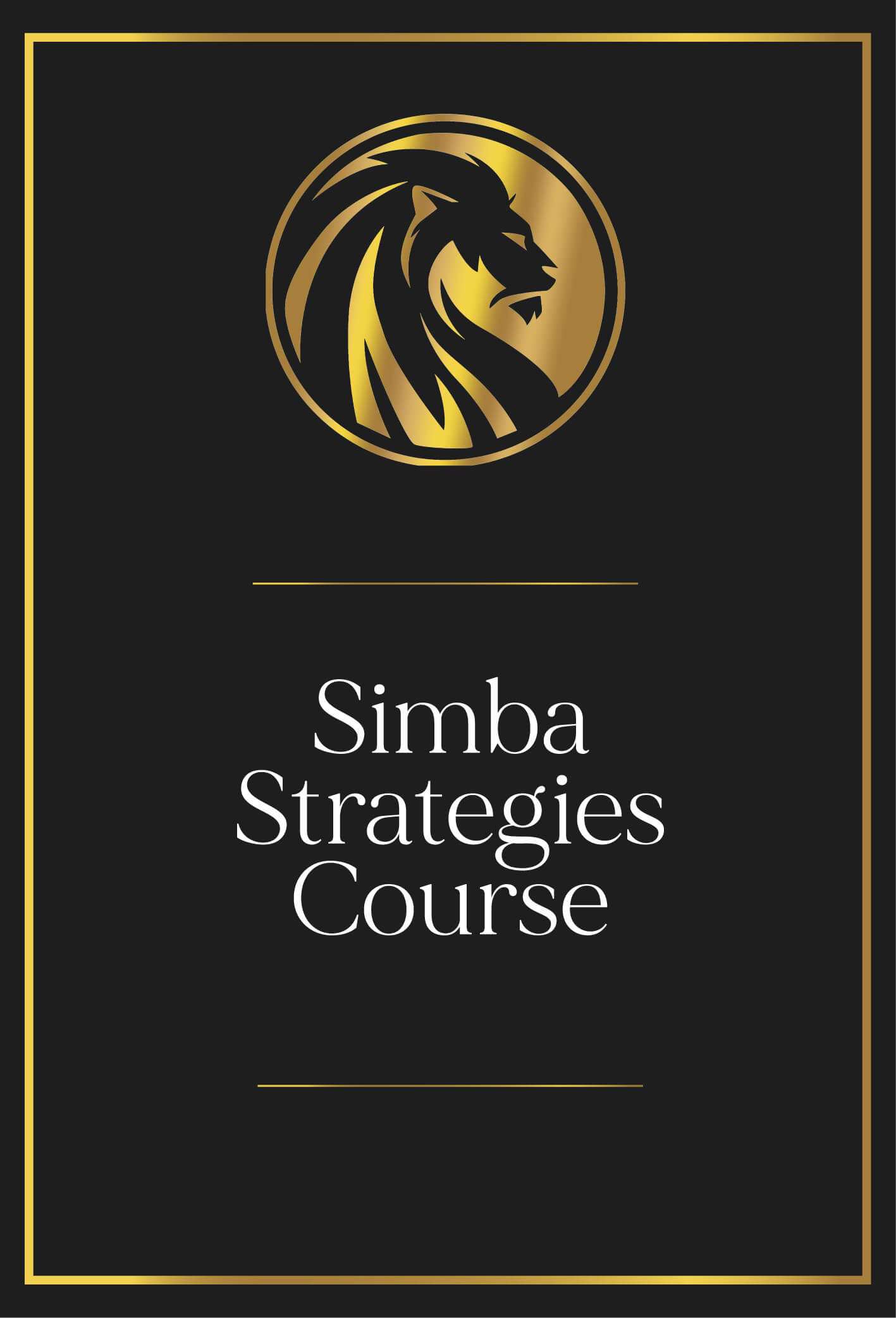 Simba Strategies Course Certification